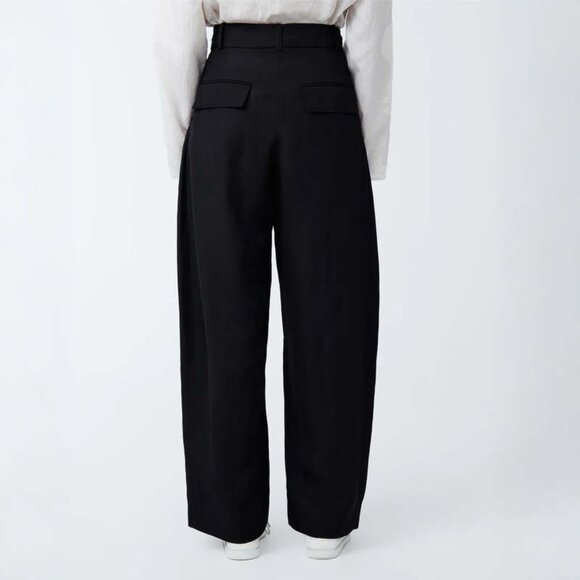 Studio Nicholson MYERS PANT - BLACK - Picture 4 of 7